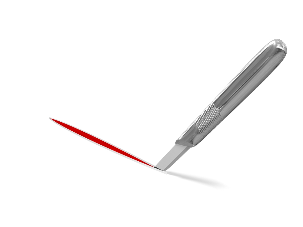 surgical scalpel